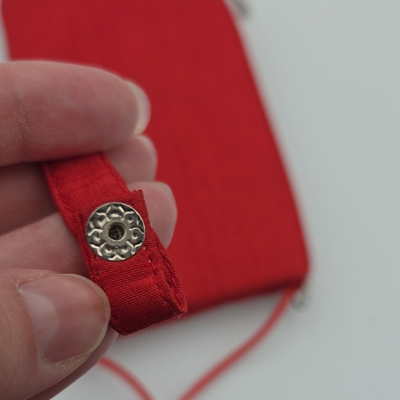 Bamboo Traders Red Beaded Crossbody Bag - Picture 10 of 10